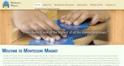 Desktop Screenshot of montessorimagnethartford.org